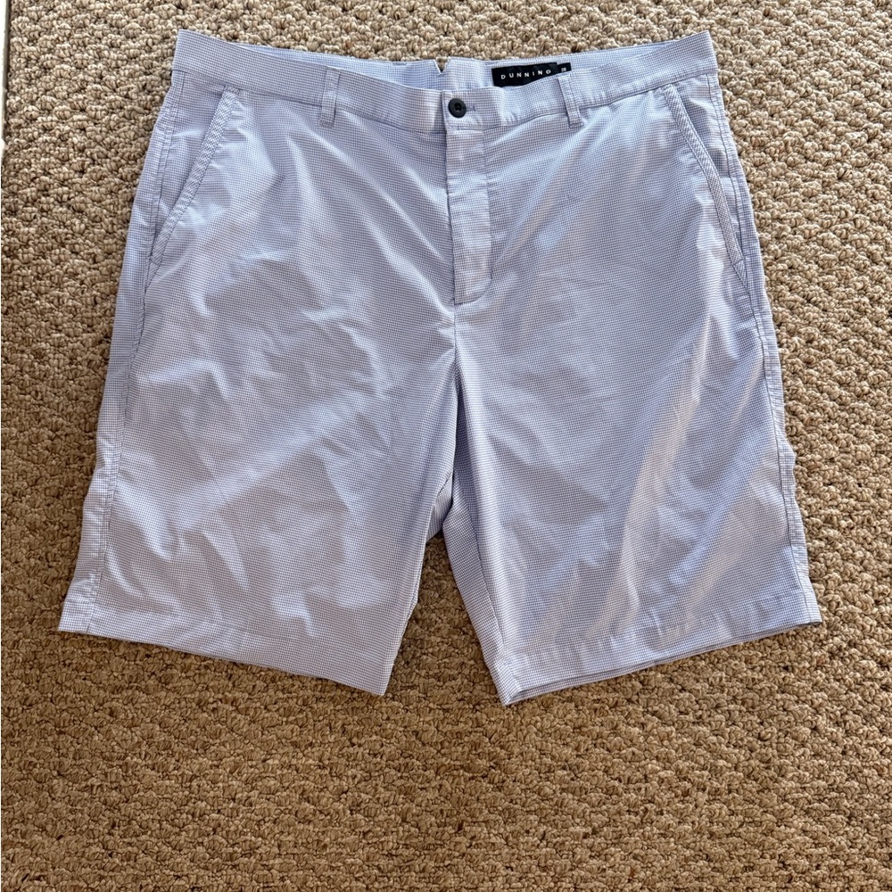 Dunning Golf in Pale Blue Gingham